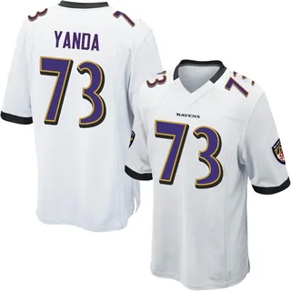 Marshal Yanda Baltimore Ravens Youth Game Nike Jersey - White