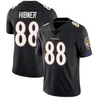 Matthew Hibner Baltimore Ravens Men's Limited Alternate Vapor Untouchable Nike Jersey - Black