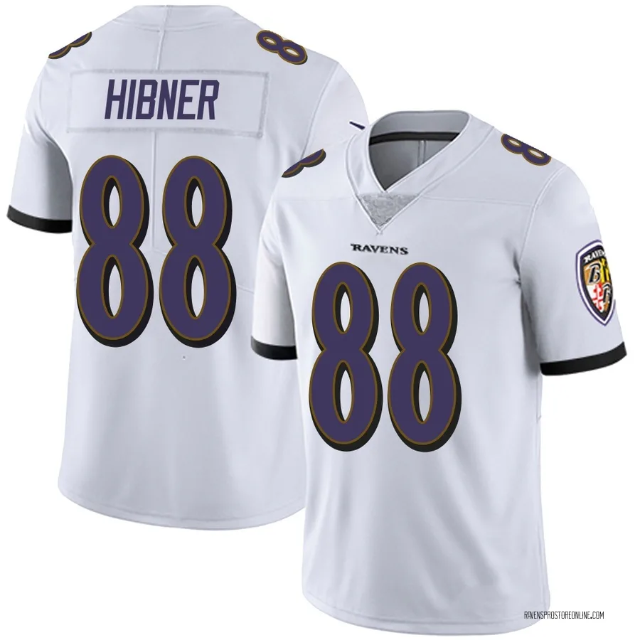 Matthew Hibner Baltimore Ravens Men's Limited Vapor Untouchable Nike Jersey - White