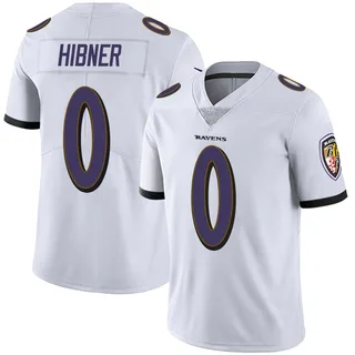 Matthew Hibner Baltimore Ravens Youth Limited Vapor Untouchable Nike Jersey - White