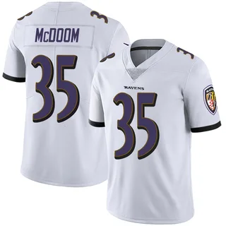 Matthew McDoom Baltimore Ravens Youth Limited Vapor Untouchable Nike Jersey - White