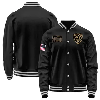 Men's Baltimore Ravens Black Salute to Service Sideline Performance Jacket