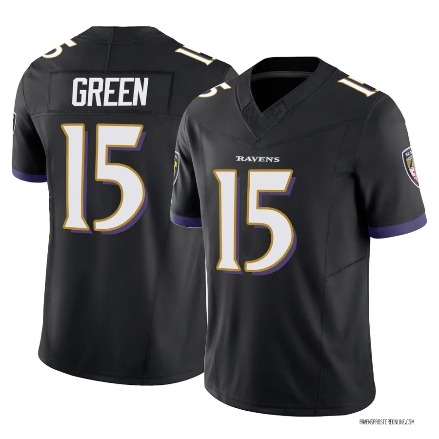 Mike Green Baltimore Ravens Men's Limited Vapor F.U.S.E. Nike Jersey - Black