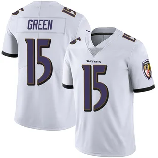 Mike Green Baltimore Ravens Youth Limited Vapor Untouchable Nike Jersey - White