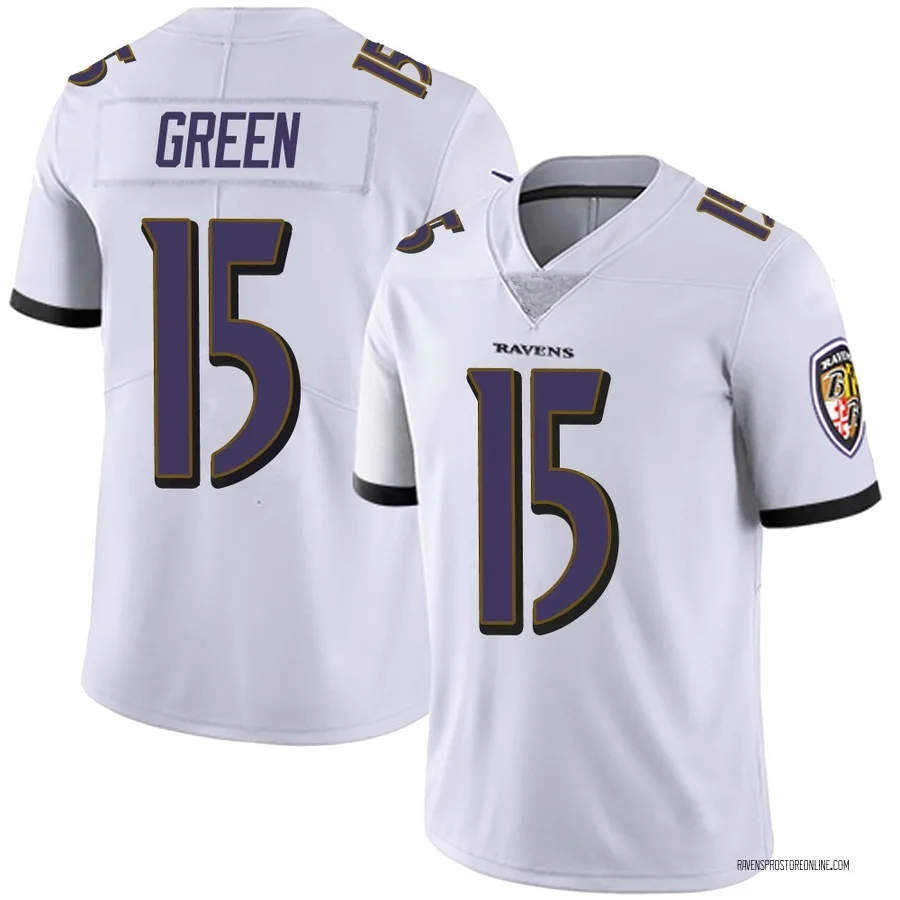Mike Green Baltimore Ravens Youth Limited Vapor Untouchable Nike Jersey - White