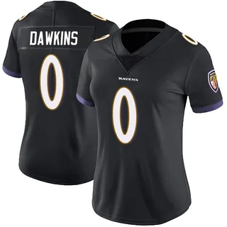 Nick Dawkins Baltimore Ravens Women's Limited Alternate Vapor Untouchable Nike Jersey - Black