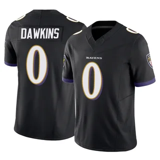 Nick Dawkins Baltimore Ravens Youth Limited Vapor F.U.S.E. Nike Jersey - Black