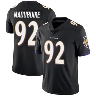 Nnamdi Madubuike Baltimore Ravens Youth Limited Alternate Vapor Untouchable Nike Jersey - Black