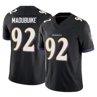 Nnamdi Madubuike Baltimore Ravens Youth Limited Vapor F.U.S.E. Nike Jersey - Black