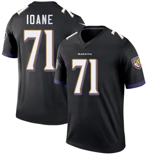 Olaivavega Ioane Baltimore Ravens Men's Legend Nike Jersey - Black