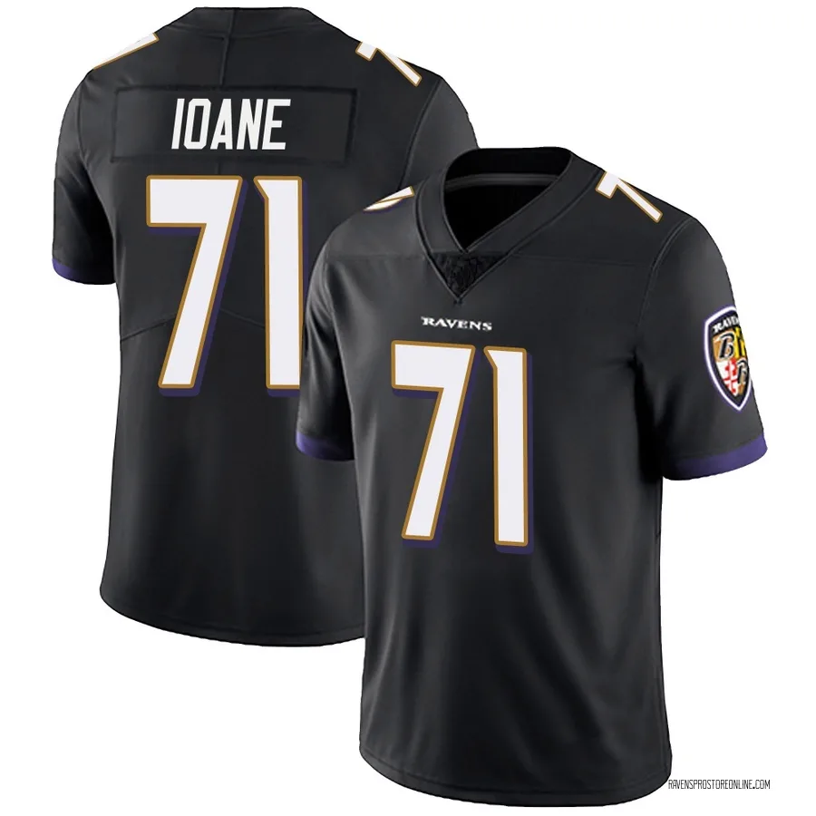 Olaivavega Ioane Baltimore Ravens Men's Limited Alternate Vapor Untouchable Nike Jersey - Black