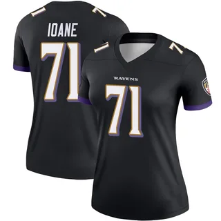 Olaivavega Ioane Baltimore Ravens Women's Legend Nike Jersey - Black