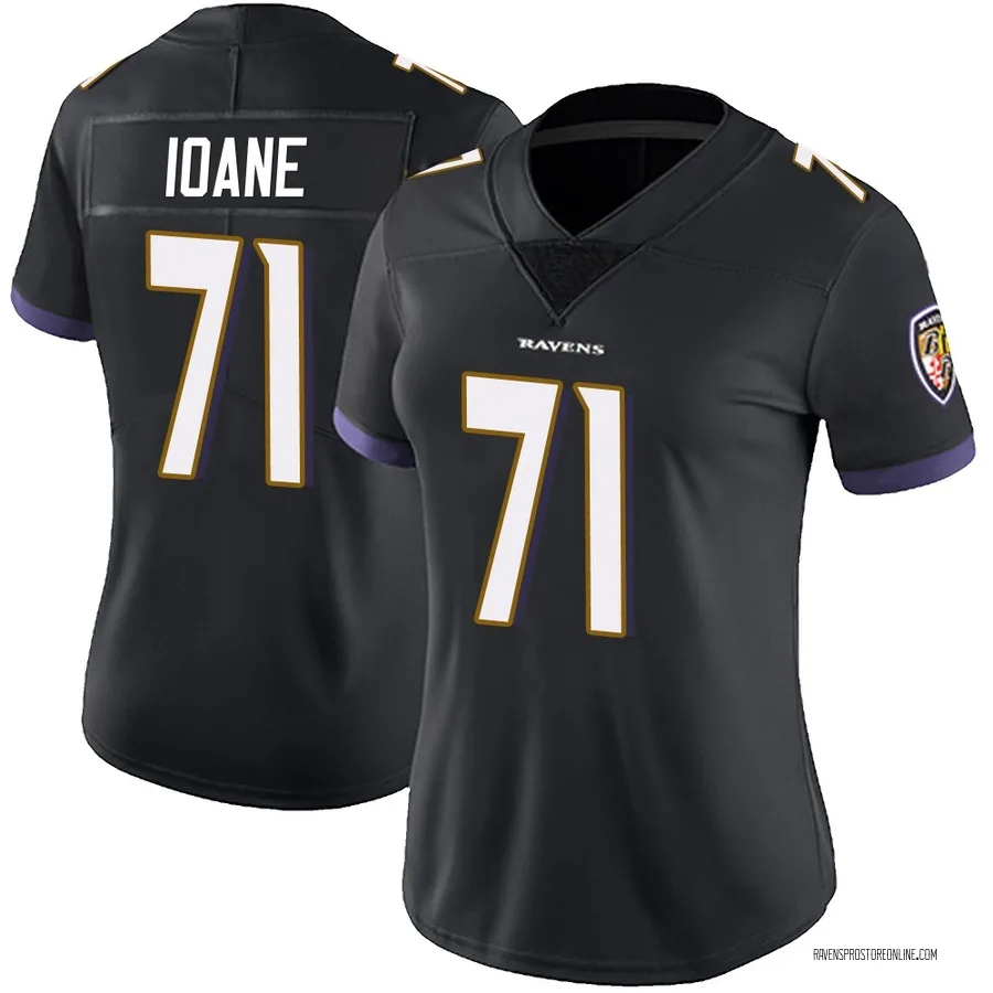 Olaivavega Ioane Baltimore Ravens Women's Limited Alternate Vapor Untouchable Nike Jersey - Black