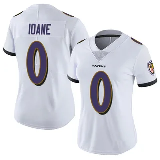 Olaivavega Ioane Baltimore Ravens Women's Limited Vapor Untouchable Nike Jersey - White