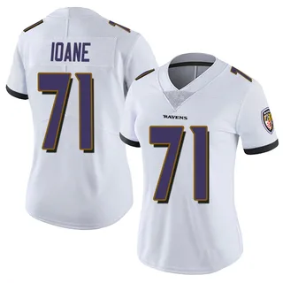 Olaivavega Ioane Baltimore Ravens Women's Limited Vapor Untouchable Nike Jersey - White
