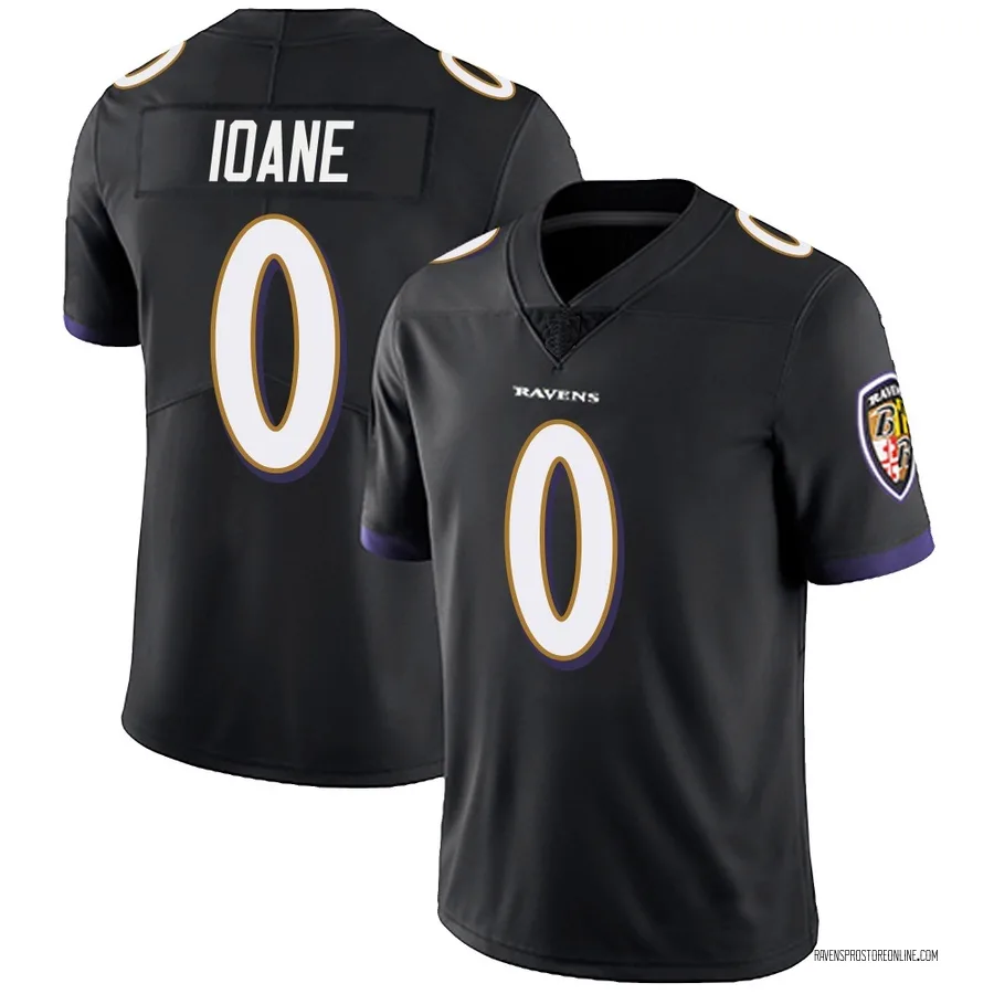 Olaivavega Ioane Baltimore Ravens Youth Limited Alternate Vapor Untouchable Nike Jersey - Black