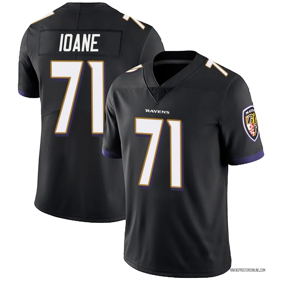Olaivavega Ioane Baltimore Ravens Youth Limited Alternate Vapor Untouchable Nike Jersey - Black