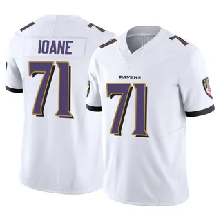 Olaivavega Ioane Baltimore Ravens Youth Limited Vapor F.U.S.E. Nike Jersey - White