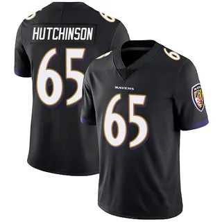 Ozzie Hutchinson Baltimore Ravens Youth Limited Alternate Vapor Untouchable Nike Jersey - Black