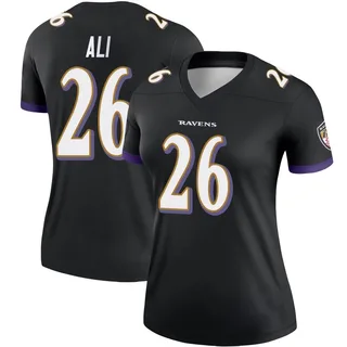 Rasheen Ali Baltimore Ravens Women's Legend Nike Jersey - Black