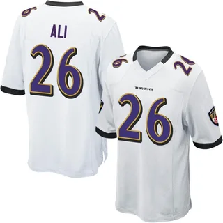 Rasheen Ali Baltimore Ravens Youth Game Nike Jersey - White