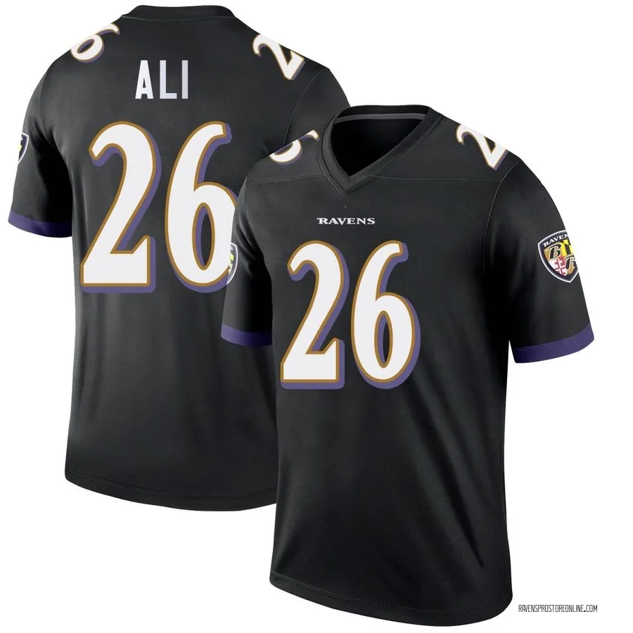 Rasheen Ali Baltimore Ravens Youth Legend Nike Jersey - Black