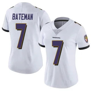Rashod Bateman Baltimore Ravens Women's Limited Vapor Untouchable Nike Jersey - White