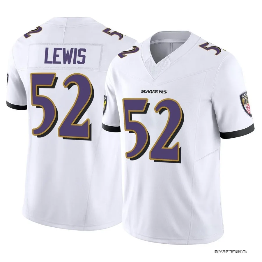 Ray Lewis Baltimore Ravens Men's Limited Vapor F.U.S.E. Nike Jersey - White
