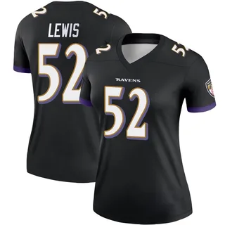 Ray Lewis Baltimore Ravens Women's Legend Jersey - Black