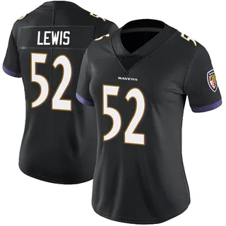 Ray Lewis Baltimore Ravens Women's Limited Alternate Vapor Untouchable Nike Jersey - Black