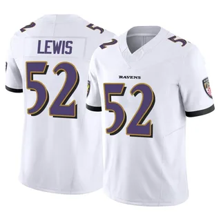 Ray Lewis Baltimore Ravens Youth Limited Vapor F.U.S.E. Nike Jersey - White