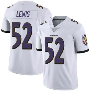 Ray Lewis Baltimore Ravens Youth Limited Vapor Untouchable Nike Jersey - White