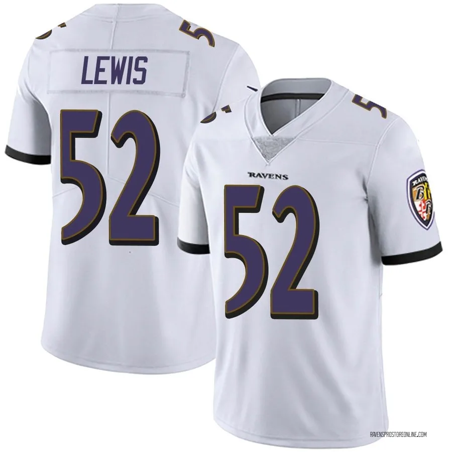 Ray Lewis Baltimore Ravens Youth Limited Vapor Untouchable Nike Jersey - White