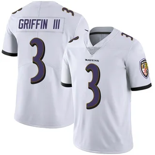 Robert Griffin III Baltimore Ravens Men's Limited Vapor Untouchable Nike Jersey - White