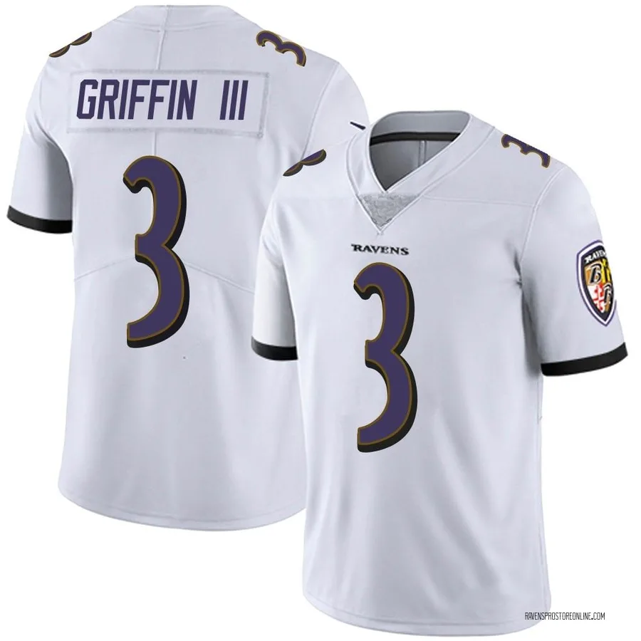 Robert Griffin III Baltimore Ravens Men's Limited Vapor Untouchable Nike Jersey - White