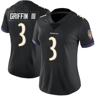 Robert Griffin III Baltimore Ravens Women's Limited Alternate Vapor Untouchable Nike Jersey - Black