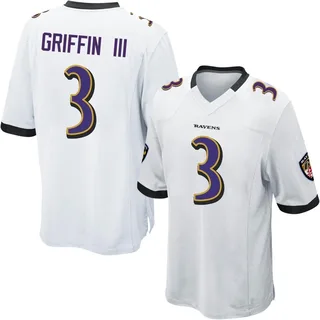 Robert Griffin III Baltimore Ravens Youth Game Nike Jersey - White