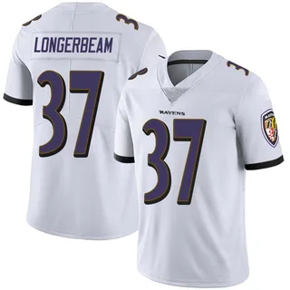 Robert Longerbeam Baltimore Ravens Youth Limited Vapor Untouchable Nike Jersey - White