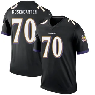 Roger Rosengarten Baltimore Ravens Men's Legend Nike Jersey - Black