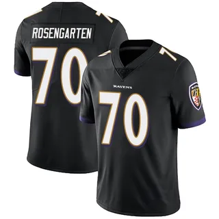Roger Rosengarten Baltimore Ravens Men's Limited Alternate Vapor Untouchable Nike Jersey - Black