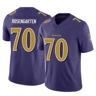 Roger Rosengarten Baltimore Ravens Men's Limited Vapor F.U.S.E. Nike Jersey - Purple
