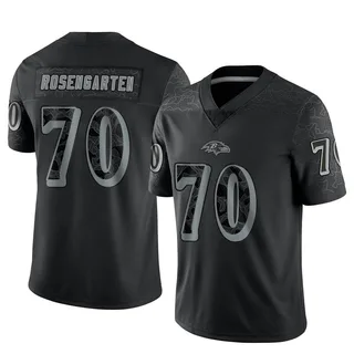 Roger Rosengarten Baltimore Ravens Youth Limited Reflective Nike Jersey - Black