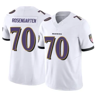 Roger Rosengarten Baltimore Ravens Youth Limited Vapor F.U.S.E. Nike Jersey - White