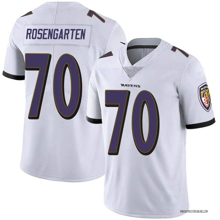 Roger Rosengarten Baltimore Ravens Youth Limited Vapor Untouchable Nike Jersey - White