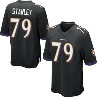 Ronnie Stanley Baltimore Ravens Men's Game Nike Jersey - Black