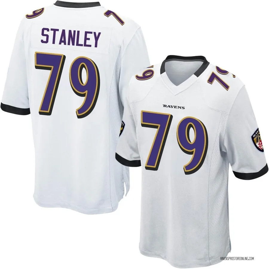 Ronnie Stanley Baltimore Ravens Men's Game Nike Jersey - White