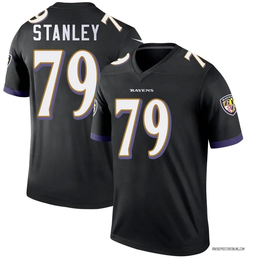 Ronnie Stanley Baltimore Ravens Men's Legend Nike Jersey - Black
