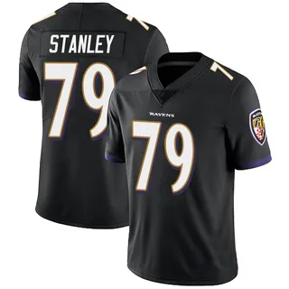 Ronnie Stanley Baltimore Ravens Men's Limited Alternate Vapor Untouchable Nike Jersey - Black