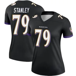 Ronnie Stanley Baltimore Ravens Women's Legend Jersey - Black