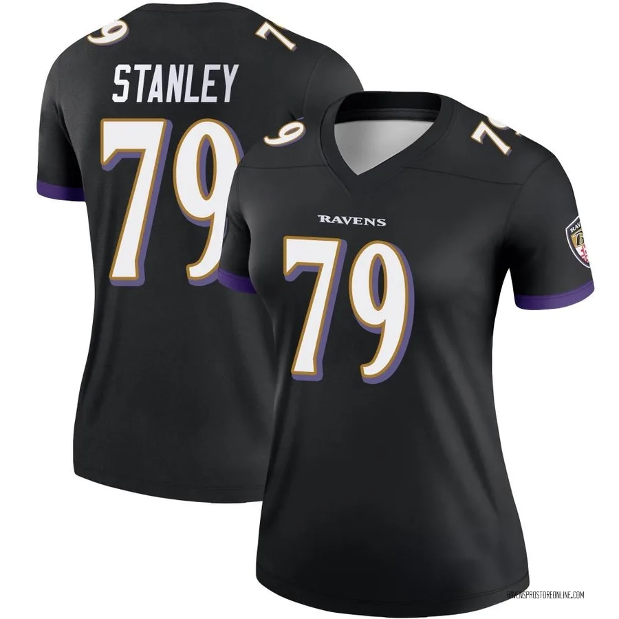 Ronnie Stanley Baltimore Ravens Women's Legend Nike Jersey - Black